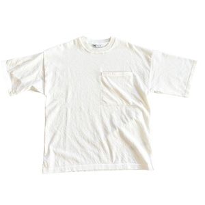 Zara short sleeve textured pocket tee